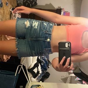 AMERICAN EAGLE DENIM SHORTS SIZE 8